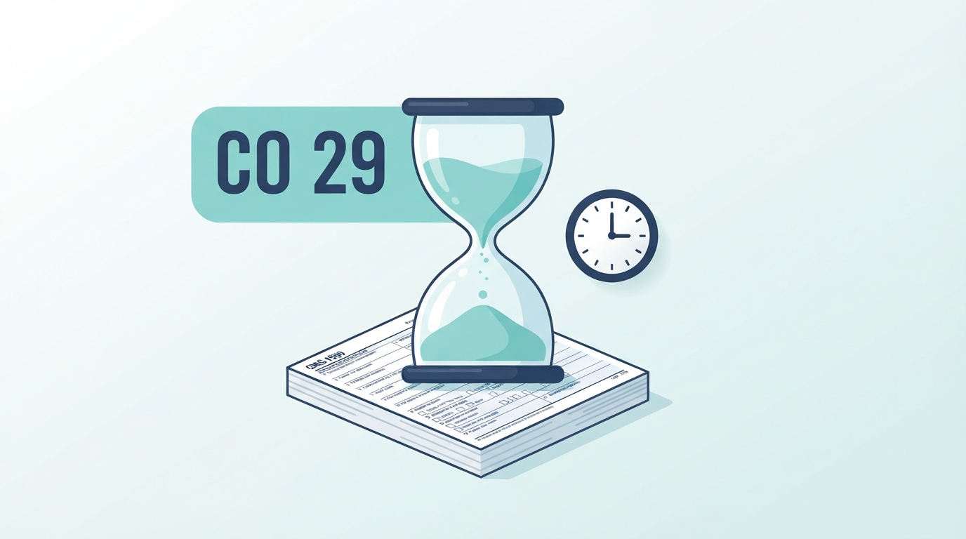 CO 29 Denial Code: Timely Filing Expired. Can You Still Get Paid?