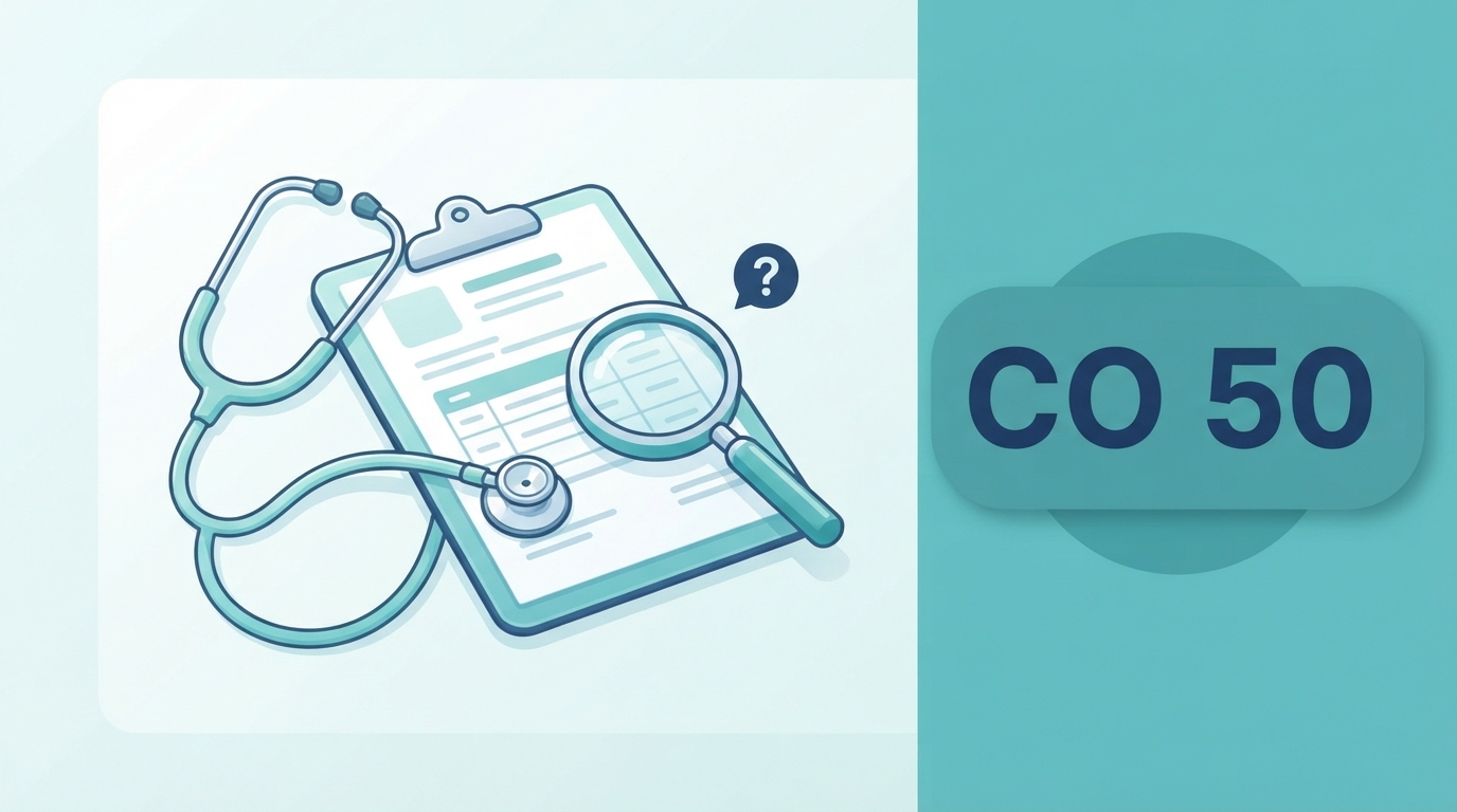 CO 50 Denial Code: Medical Necessity Denials and How to Win the Appeal